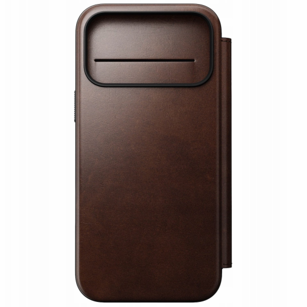 NOMAD pouzdro Modern Leather Folio Magsafe Horween pro iP...