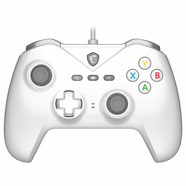 MSI gamepad FORCE GC200 WHITE/ drátový/ USB/ pro PC, Andr...