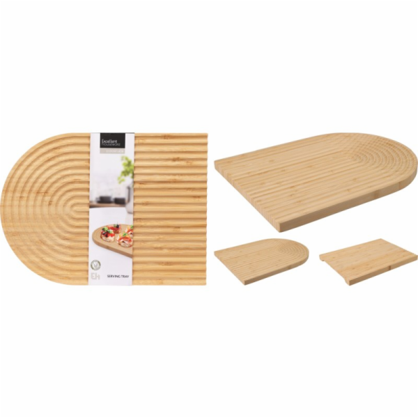 Prkénko na krájení, hnědé, 32 cm x 24 cm