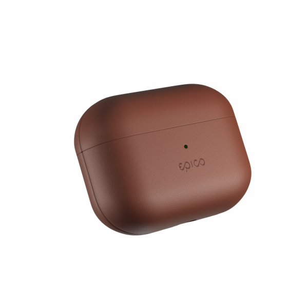 EPICO Leather Case pro Airpods Pro 3 - hnědá