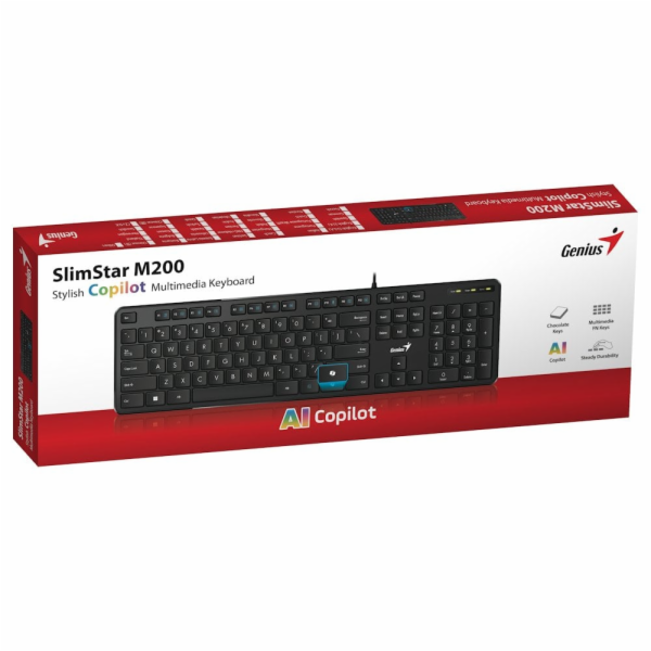 GENIUS Slimstar M200/Drátová USB/Copilot/USB/CZ+SK
