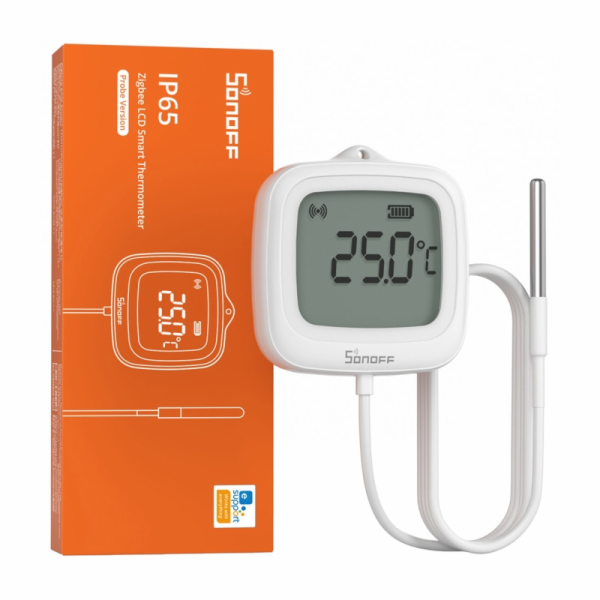 Smart senzor teploty se sondou SONOFF SNZB-02LD Zigbee