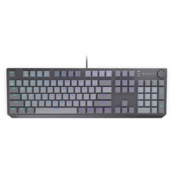 Endorfy mechanická klávesnice Thock V2 / drátová / ARGB /...