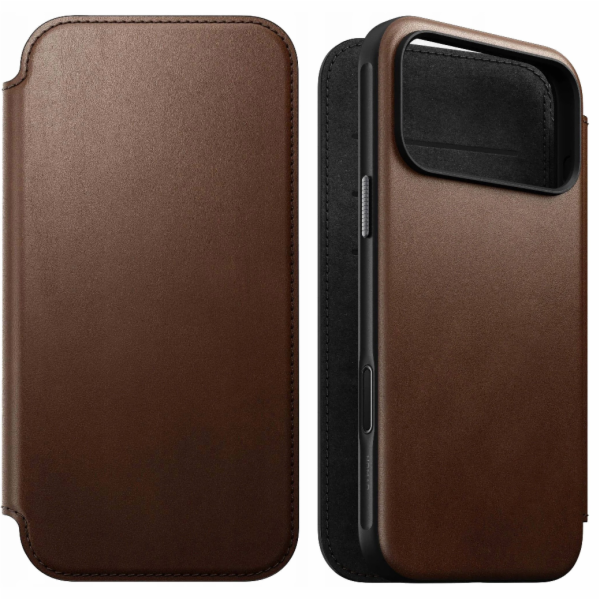 NOMAD pouzdro Modern Leather Folio Magsafe pro iPhone 17 ...