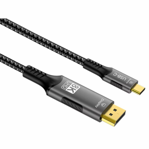 PremiumCord USB-C na DP 1.4, 2m