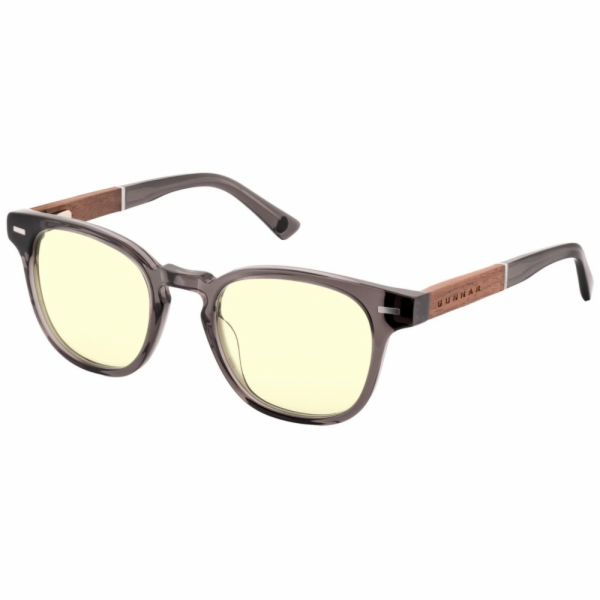 GUNNAR kancelářske/herní brýle  TIOGA GRAY CRYSTAL/WALNUT...