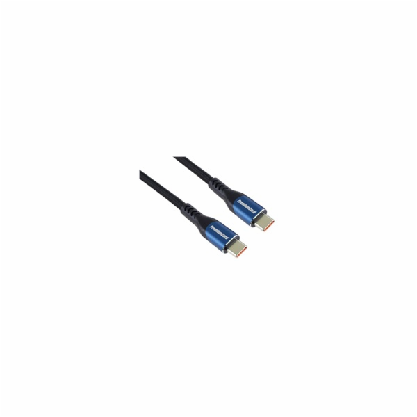 PremiumCord USB-C kabel, 1m/5A/100W/20Gbits