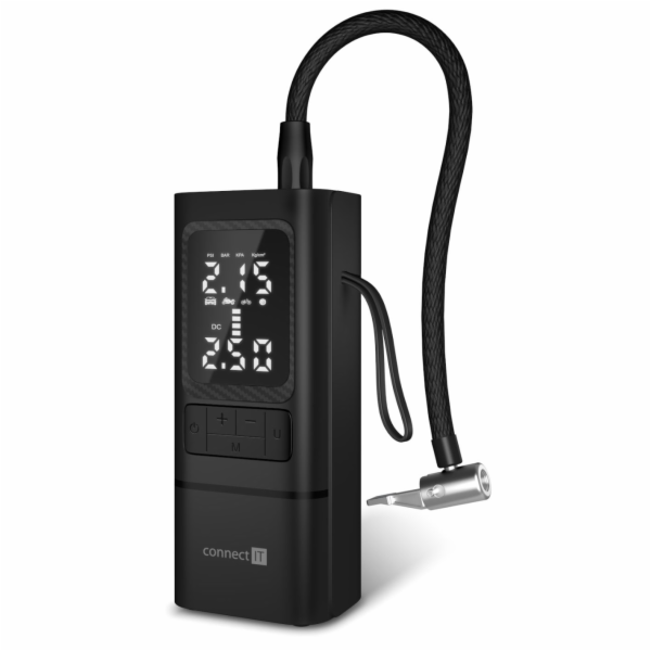 CONNECT IT AirFlow přenosný kompresor/powerbanka/svítilna...