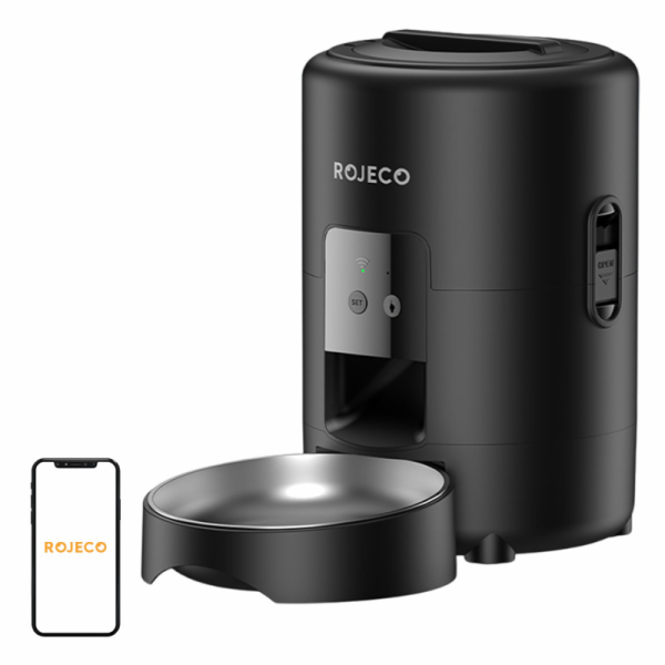Rojeco 2L WiFi verze Bl Automatický dávkovač krmiva