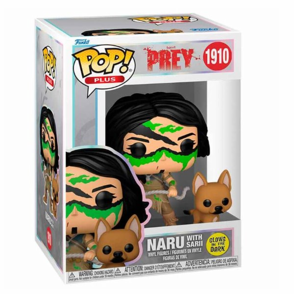 FUNKO POP! Movies: Naru with Sarii (Predator: Prey) Glows...