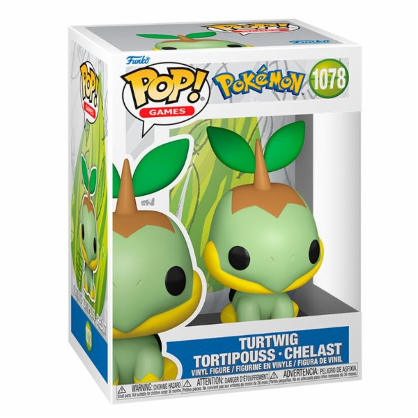 FUNKO POP! Games: Turtwig - Tortipouss - Chelast (Pokémon)