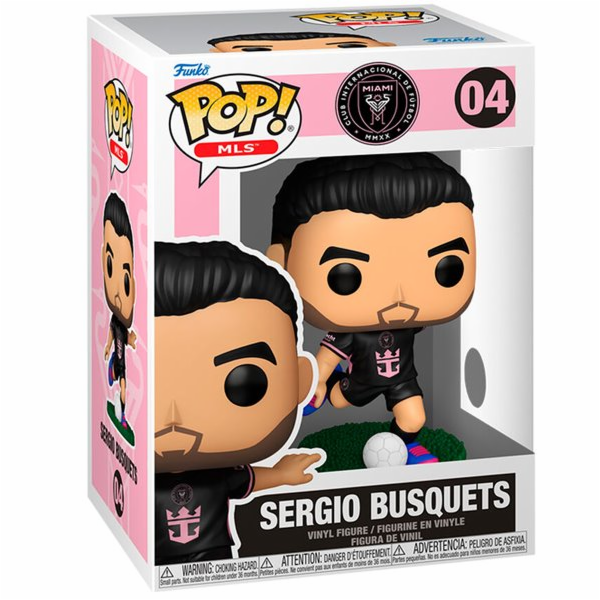 FUNKO POP! Football: Sergio Busquets (Inter Miami)