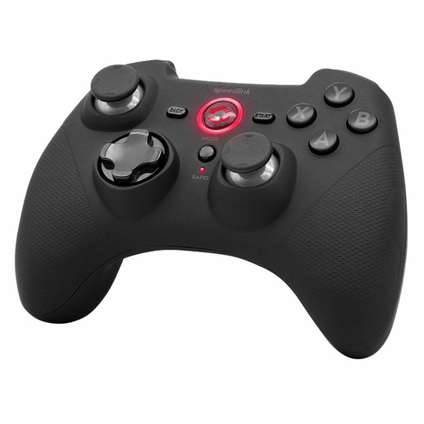 SPEEDLINK Rait Gamepad Wireless pro PC/PS3/Switch, rubber...