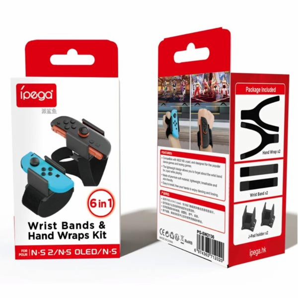 IPEGA Sportovní pásky pro JoyCon Ovladače Nintendo Switch...