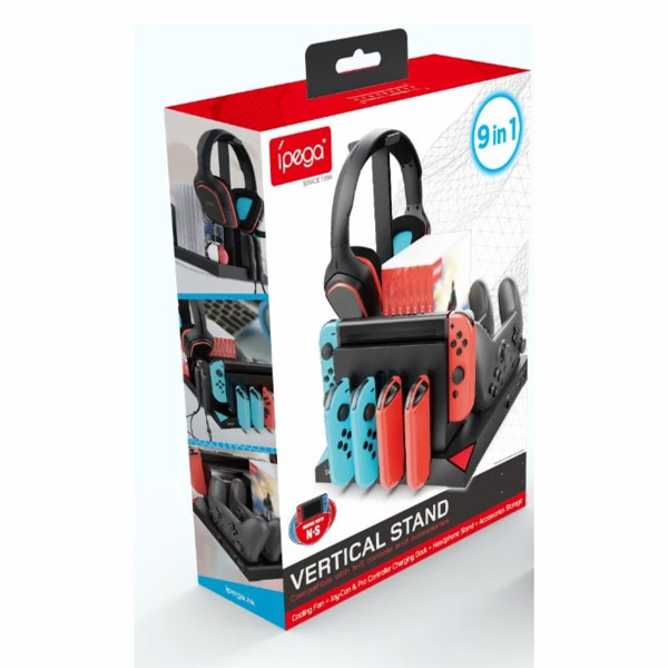 IPEGA SW036 Nabíjecí Stanice s Chlazením pro Nintendo Swi...
