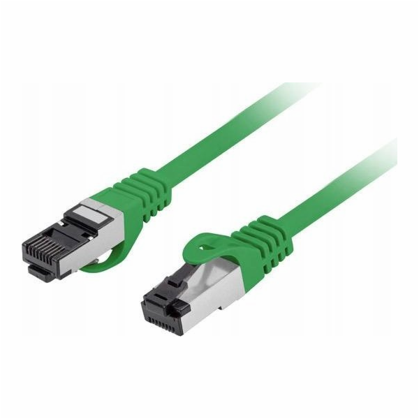 Lanberg Patchcord cat.8.1 S/FTP LSZH CU 0,25m zelený, pro...