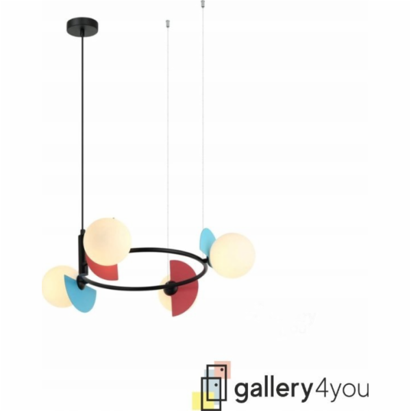 Italux Italux Nauti PND-37482-4R-MLTI závěsná lampa 4x25W...