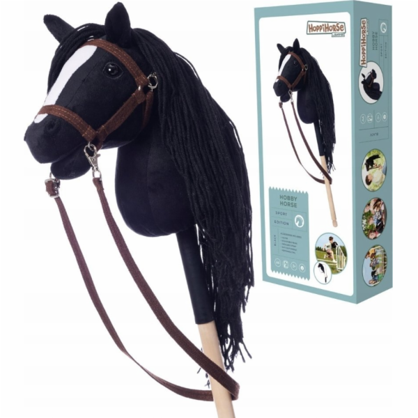 Tootiny Koník HOPPIHORSE A4 černý