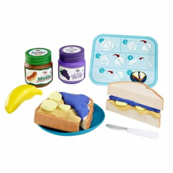 Little Tikes Sada sendvičů s arašídovým máslem a džemem o...