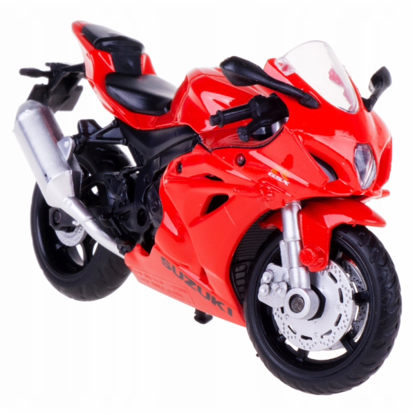 Daffi Motocykl MSZ 1:18 Suzuki GSX-R1000 červený