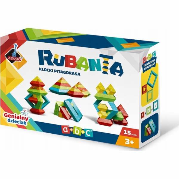 ASKATO Pythagorovy bloky Rubanta 15 kusů