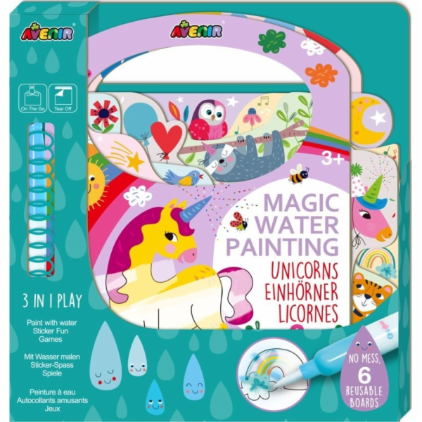 MG DYSTRYBUCJA Kouzelná akvarel - Jednorožci