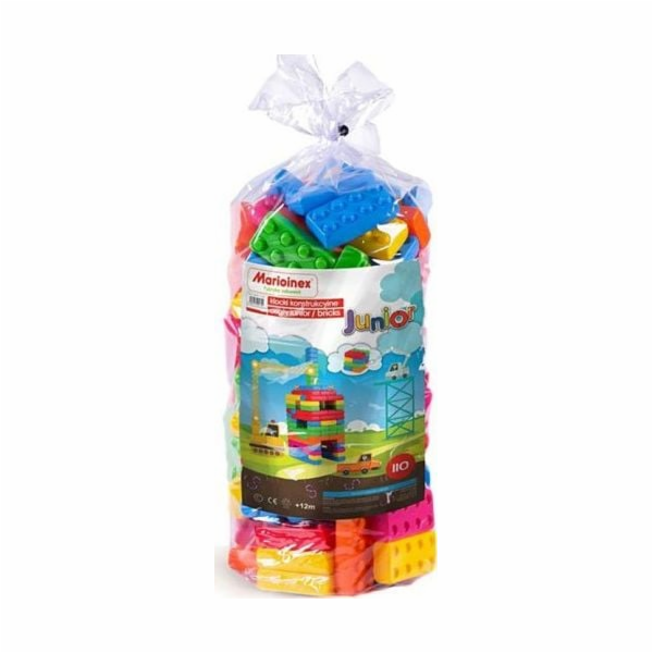 Marioinex Stavební kostky Brick Junior 110 dílků