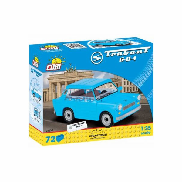 Cobi Klocki 72dílné stavebnice Trabant 601