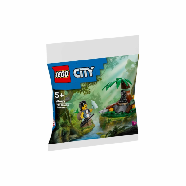 LEGO Městské bloky 30665 Setkání s gorilím mládětem