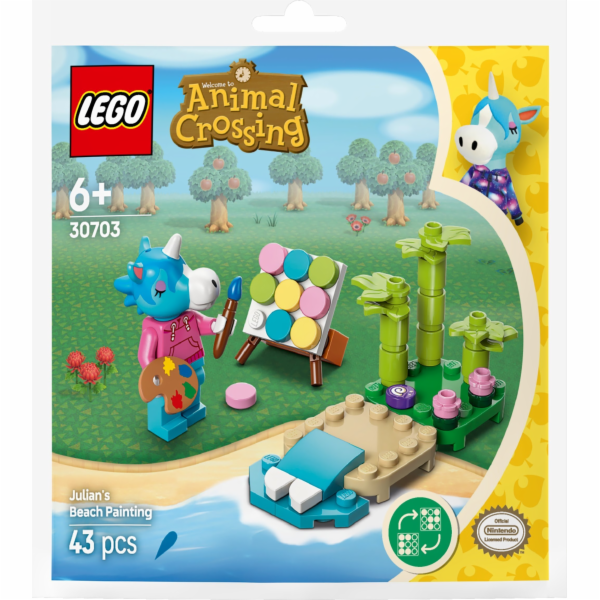 LEGO 30703 Animal Crossing Jimmys Strandgemälde