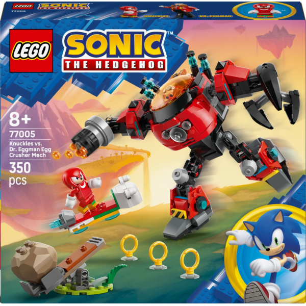 LEGO Sonic Knuckles vs. Dr. Eggman Robot drtiče vajec