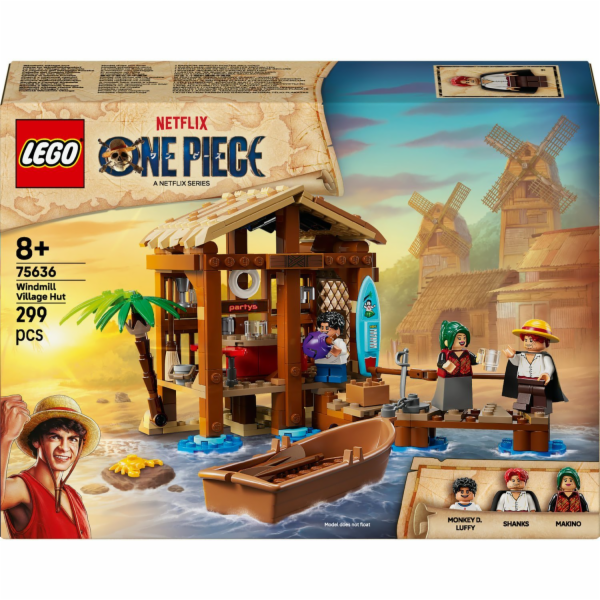 LEGO One Piece 75636 Fuusha Village Chatrč