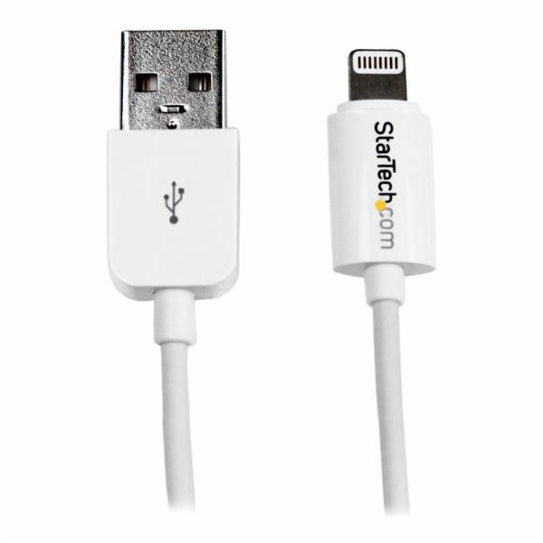 StarTech Kabel USB-A na Lightning 1m bílý (USBLT1MW)