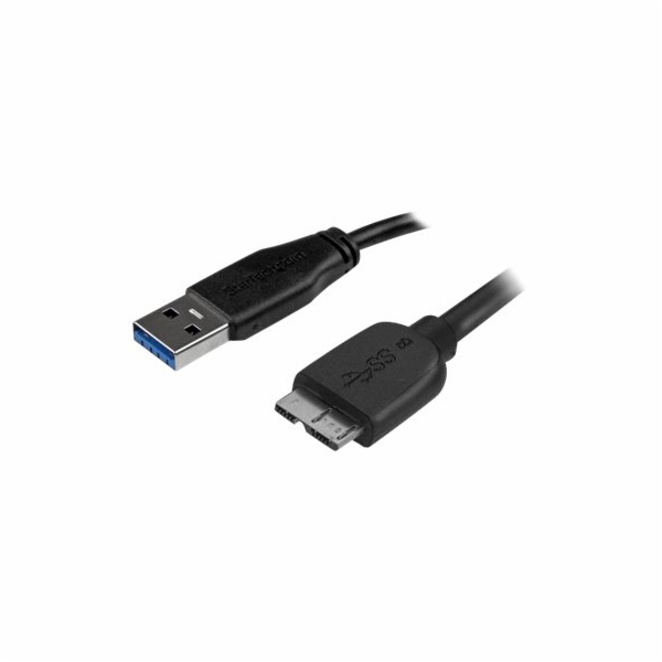 StarTech Kabel USB-A na micro-B 3m černý (USB3AUB3MS)