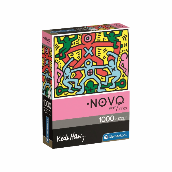 Clementoni - Puzzle 1000 Novo Art Series: Keith Haring 3