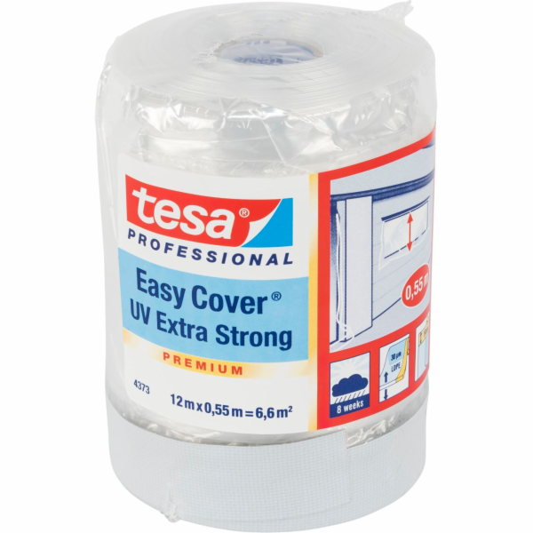 Maskovací fólie Tesa 12m x 55cm Easy Cov. Prémiová transp...