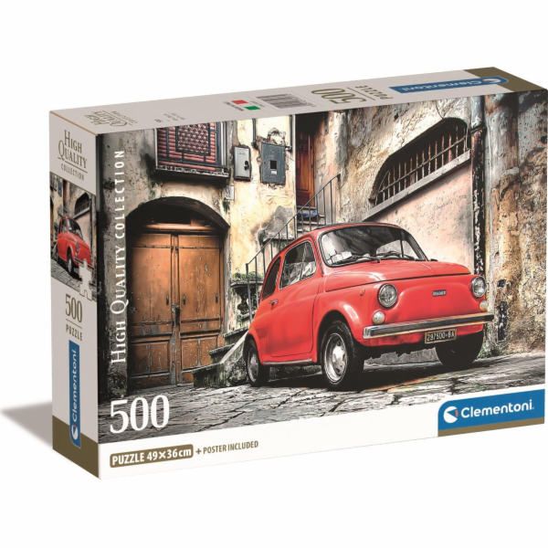 Clementoni - Puzzle 500 Compact