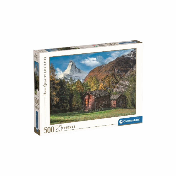 Clementoni - Puzzle 500 Nádherný Matterhorn