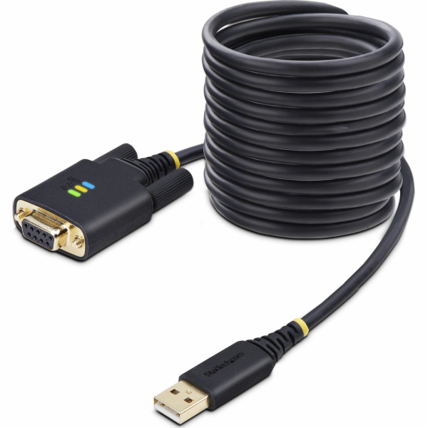 StarTech.com 10ft (3m) USB to Null Modem Serial Adapter C...