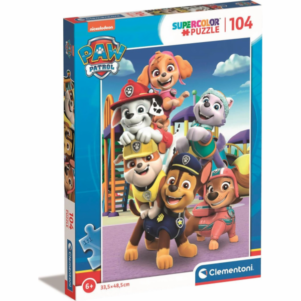 Clementoni - Puzzle 104 Tlapková Patrola 2 - 2023