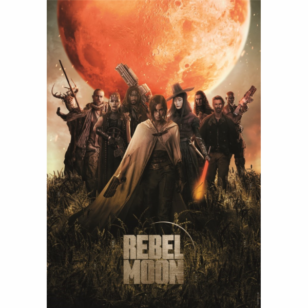 Clementoni - Puzzle 1000 Netflix rebel moon - Compact