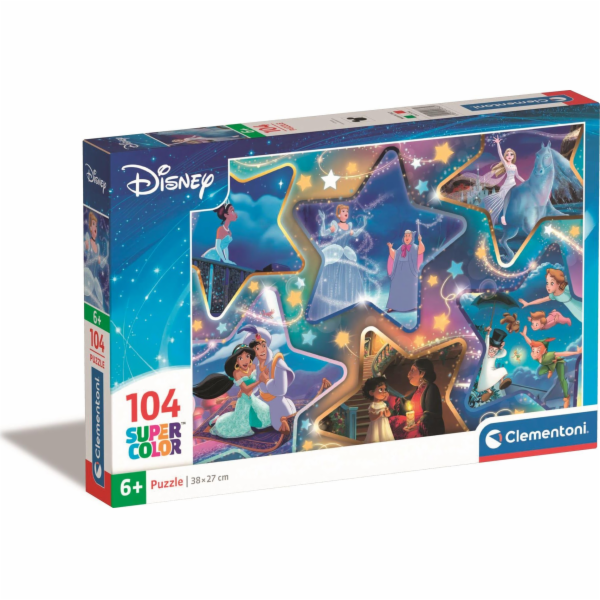 Clementoni - Puzzle 104 Disney: Magické momenty