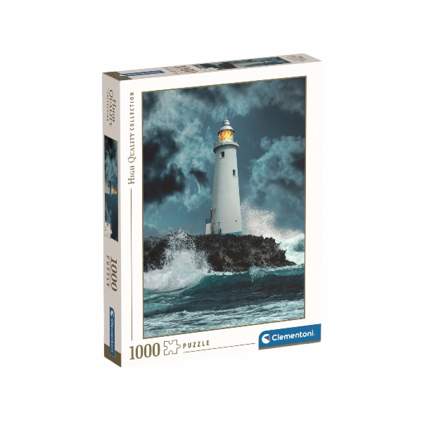 Clementoni - Puzzle 1000 Maják v bouři