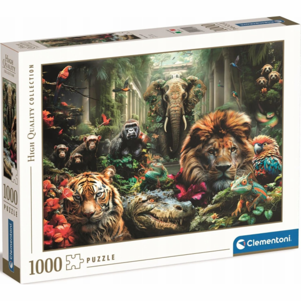 Clementoni - Puzzle 1000 Tajuplná džungle