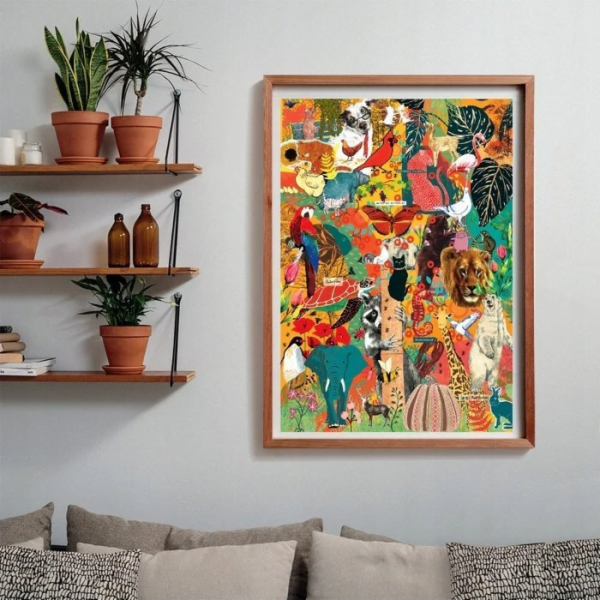 Clementoni - Puzzle 1000 Další den v říši divů