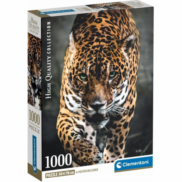 Clementoni - Puzzle 1000 Jaguáří stezka