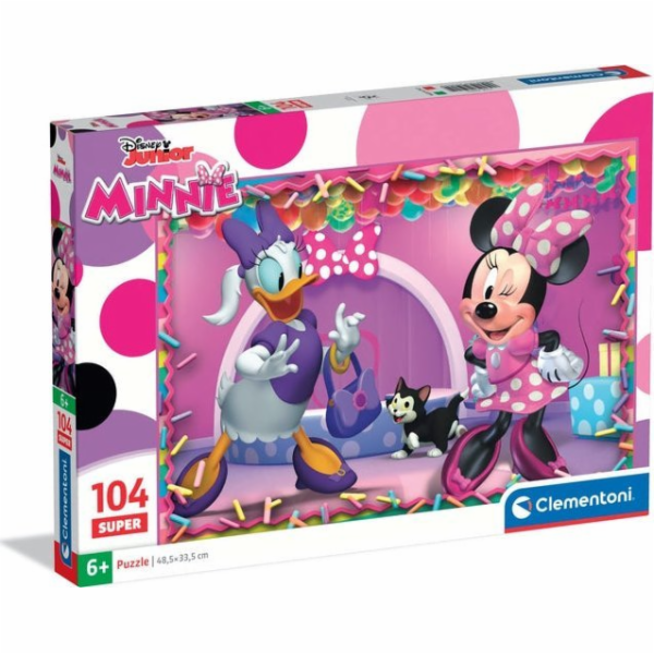 Clementoni - Puzzle 104 Super Minnie