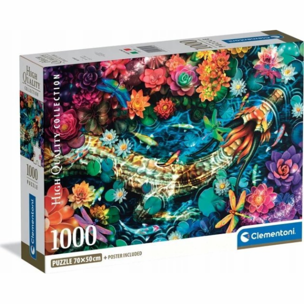 Clementoni - Puzzle 1000 Řeka KOI
