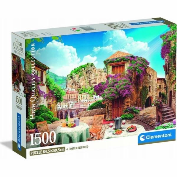 Clementoni - Puzzle 1500 Italské scenérie