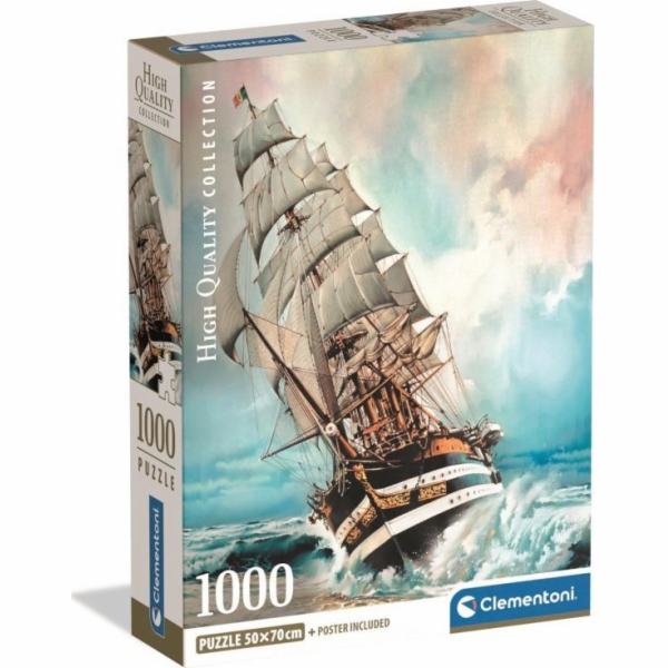 Clementoni - Puzzle 1000 Amerigo Vespucci